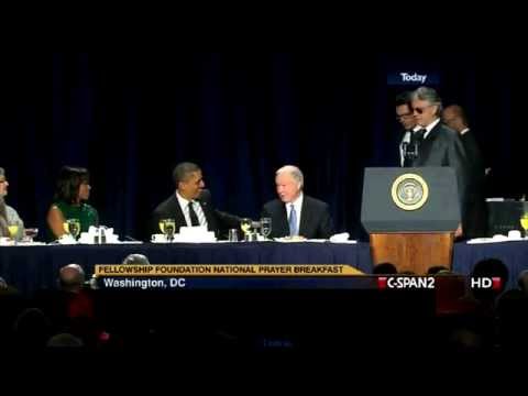 Andrea Bocelli at the National Prayer Breakfast - with English subtitles