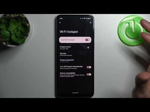 How to Set Up and Activate the Portable Hotspot on MOTOROLA Moto G22 // Wi-Fi Hotspot