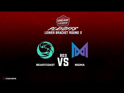 DreamLeague Season 13: The Leipzig Major | Playoffs Lower Bracket R2 | Nigma vs Beastcoast (Game3)