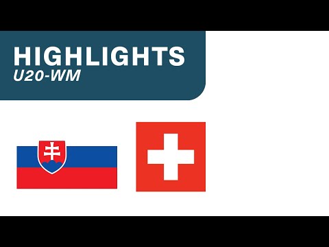 Slowakei vs. Schweiz 2:7 - Highlights U20-WM