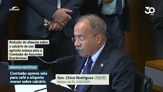 CRA aprova selo para café e alíquota menor sobre calcário