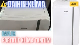 DAIKIN Portatif Klima - Daikin Daylux Klima Tanıtım (Seyyar Klima tanı