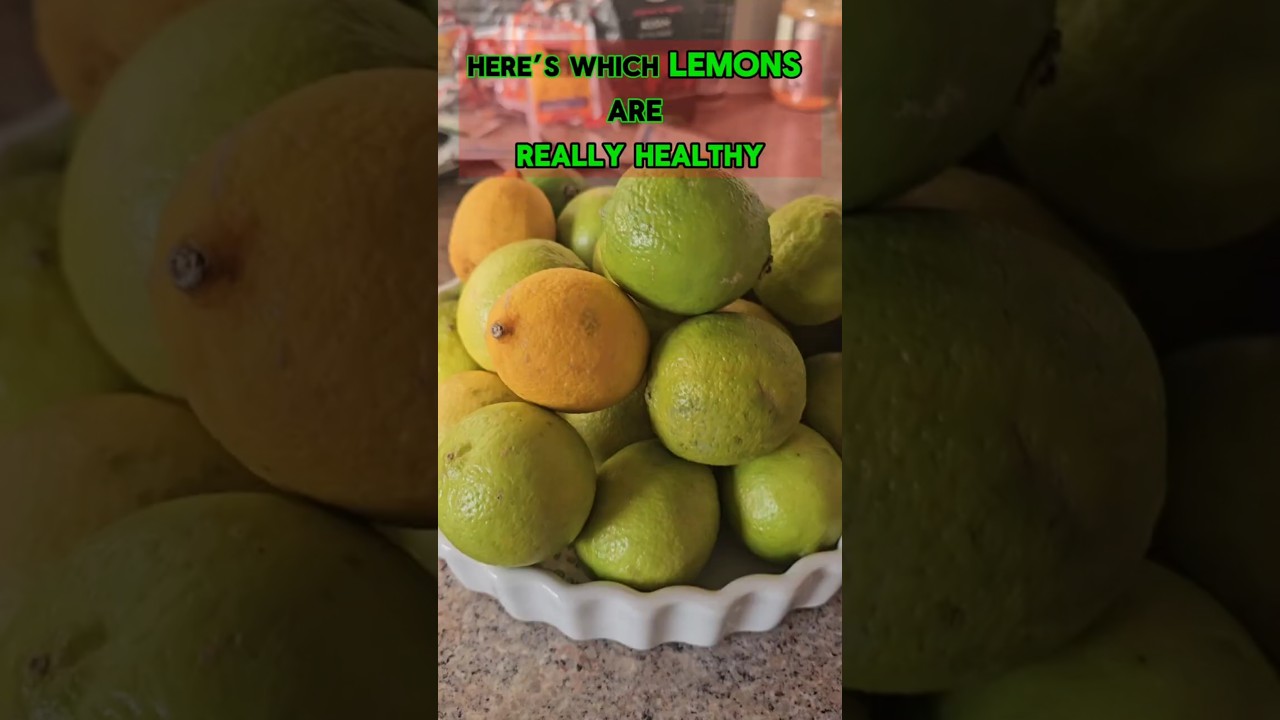 YOU WON’T BELIEVE WHICH LEMONS ARE REALLY HEALTHY!