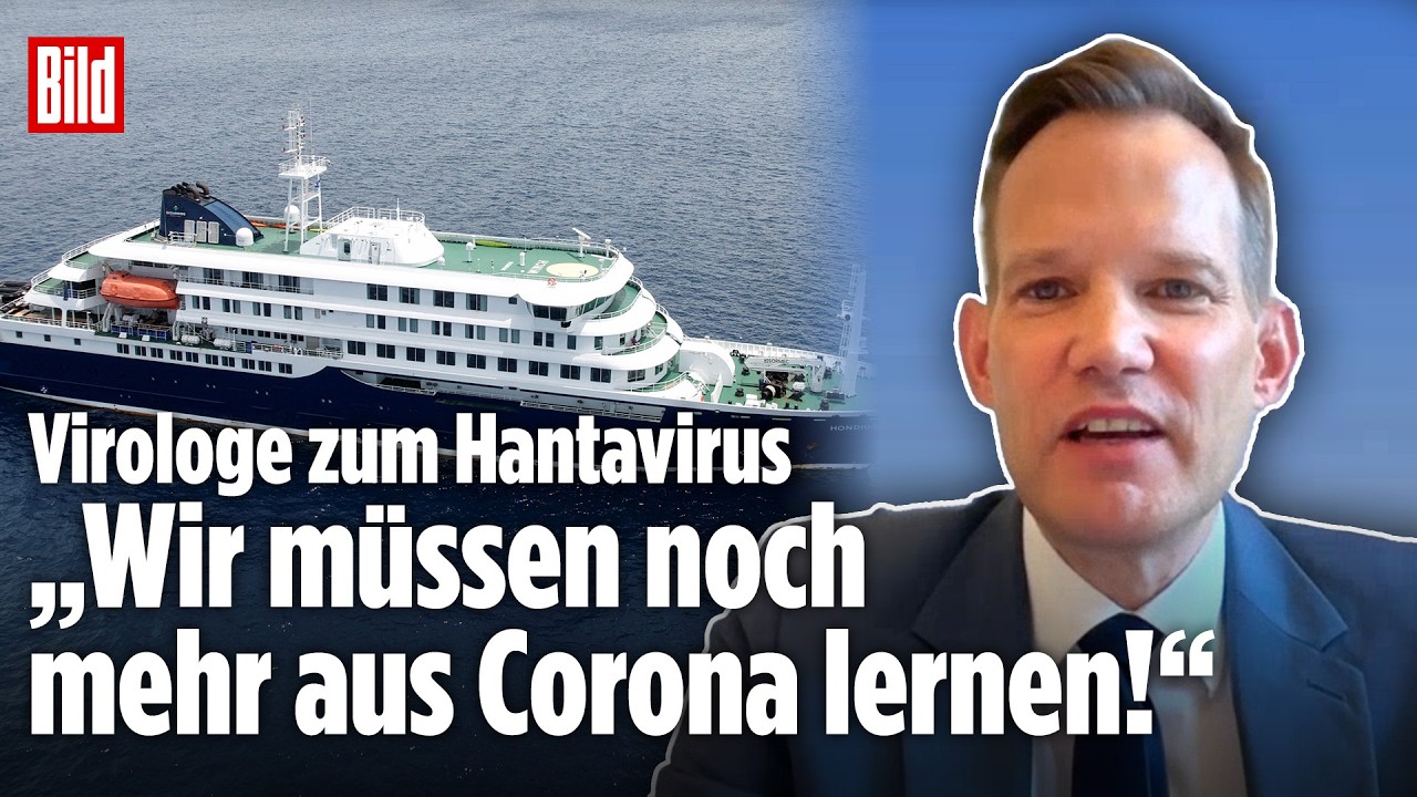 HANTAVIRUS: Virologe bewertet Pandemie-Gefahr nach Ausbruch auf Schiff „Hondius“ | Vertraulich-Clips