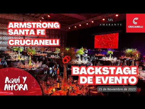 ARMSTRONG STA FE - Crucianelli BACKSTAGE de La Fiesta - Aqui y Ahora