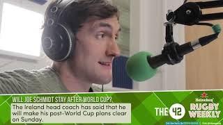 Will Joe Schmidt stay with Ireland after the World Cup?