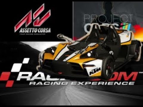 Assetto Corsa vs. Project Cars vs. RaceRoom Racing Experience |KTM X-Bow R @ Monza