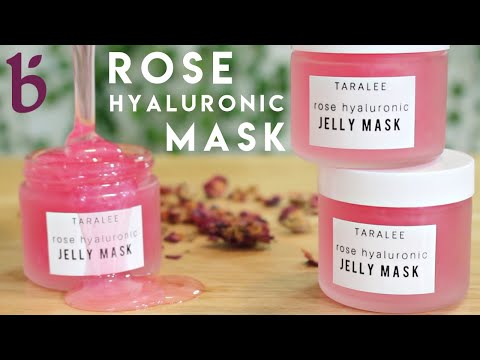 Rose Hyaluronic Jelly Face Mask Project