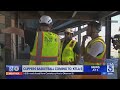 Steve Ballmer Takes KTLA S Pedro Rivera On A Tour Of The Soon To Be Home Of The Clippers