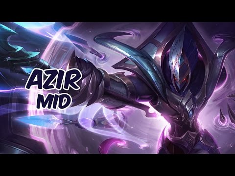 Azir Mid vs Lucian - Master - Preseason 6 - Patch 5.23
