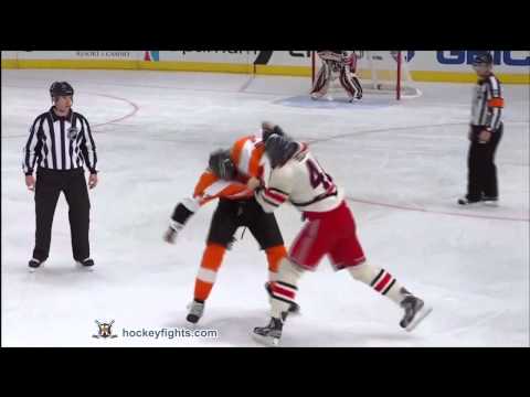 Wayne Simmonds vs Stu Bickel