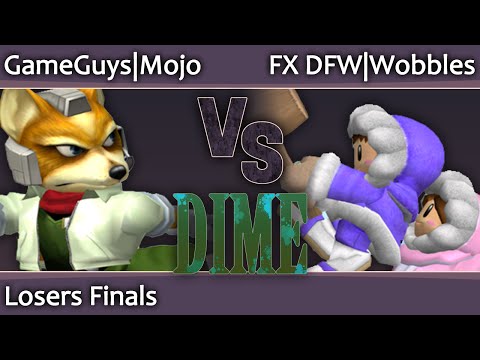 DIME13 Melee - GameGuys Mojo (Fox) vs FX DFW Wobbles (ICs) - Losers Finals