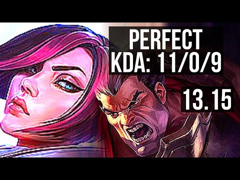 FIORA vs DARIUS (TOP) | 11/0/9, Legendary, 400+ games, 900K mastery | EUW Master | 13.15