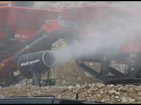 Dust Suppression - Mist Cannon (no sound)