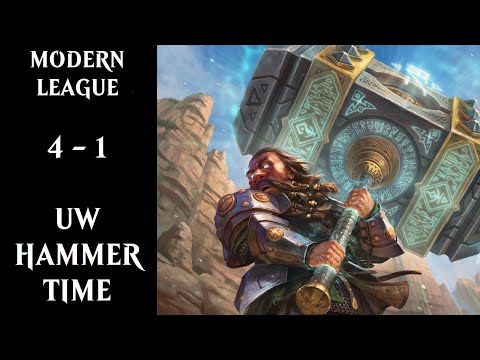 UW Hammer Time | Modern League [4-1] | MTGO