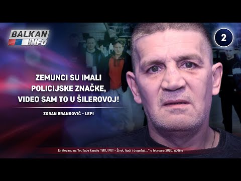 INTERVJU: Zoran Branković – Zemunci su imali policijske značke, video sam u Šilerovoj! (10.2.2026)