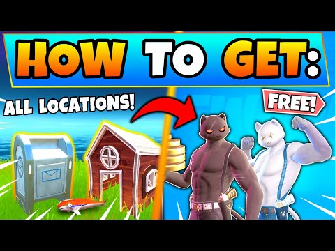Fortnite DROP BOXES DELIVER FISH to SHADOW/GHOST! Meowscles Mischief Challenges Guide: Battle Royale