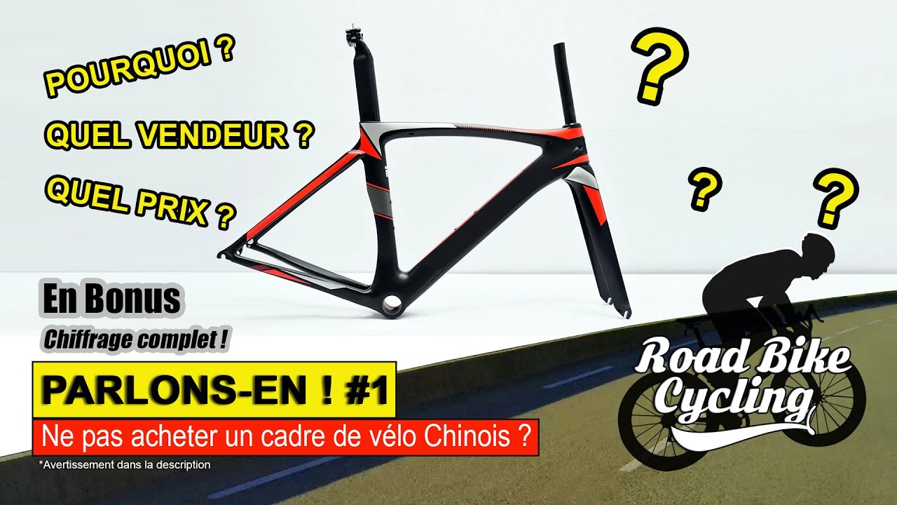AliExpress : ne pas acheter un cadre de vélo Chinois 
