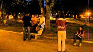 preview picture of video 'Noite na praça em Herval'