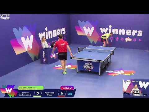 WINners CUP table 2  07.01  Zaitsev Aleksandr A - Kurilenko Oleg  12:00