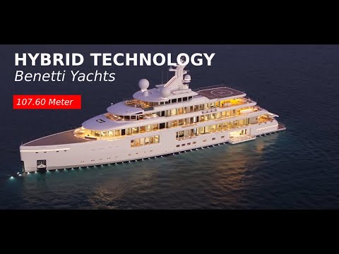 *Hybrid Technology* MEGA YACHT from Benetti Yachts-Luminosity 107.60m