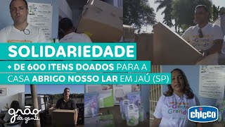 DOAÇÃO PARA BEBÊS E CRIANÇAS DE ABRIGO EM JAÚ (SP) | COMPROMISSO DE GENTE GRANDE