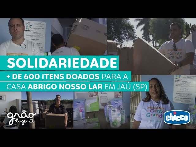 DOAÇÃO PARA BEBÊS E CRIANÇAS DE ABRIGO EM JAÚ (SP) | COMPROMISSO DE GENTE GRANDE