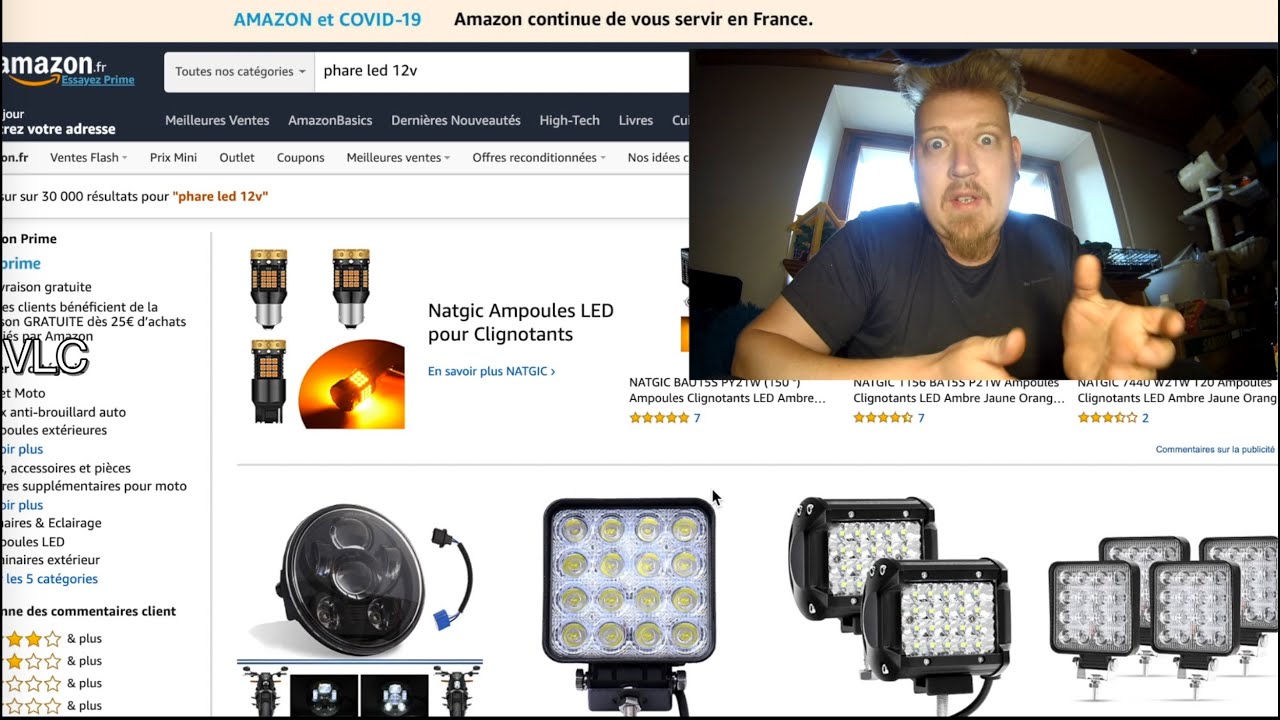 Tout savoir sur les Phares à LED Voiture, MOTO, longue Portée