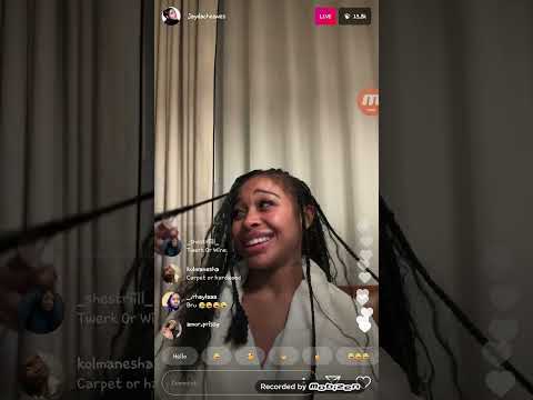 Jayda cheaves  Instagram live 1/8/23 part 4