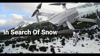 In Search of Snow - Beautiful scenic views by DJI Mavic Air 2