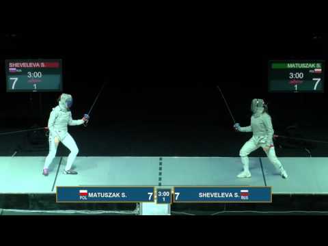 1/2 SHEVELEVA S. - MATUSZAK S. Black sea cup / women's individual (Final)