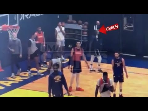 Draymond Green Knocked Out Jordan Poole 😳 *Exclusive Footage* Full Fight Video