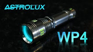 ASTROLUX WP4 LEP laser flashlight - 1303m - Glow ring & 16 glow rod slots (18650 Battery included)
