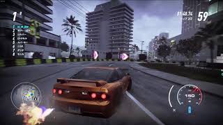 NFS Heat  180NX RUN#6　サーキットバトル　スコーピオン