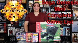 All Games Revealed! Sega Genesis Mini 2019 - What you need to know (Game List, Date, Pre Orders)