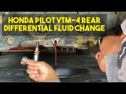 First Gen | 2003 - 2008 Honda Pilot VTM-4 Rear Differential Fluid Change | A136