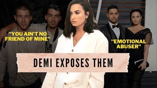 Demi Lovato Spills Tea About The Jonas Brothers and Ex-Wilmer Valderrama Fallout