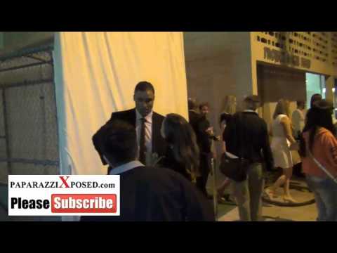 Eliza Dushku and Rick Fox outside of the Project Angel Food's Annual Angel Awards 2013 Honoring Jane