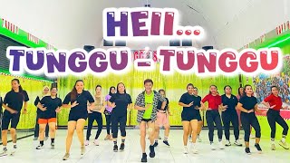 Download lagu HEII TUNGGU - TUNGGU | DJ VIRAL TIKTOK 2026 | ZUMBA FITNESS - SENAM KREASI INDONESIA TERBARU mp3