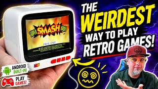 The WEIRDEST Way to Play Retro Games? Mini TV Review