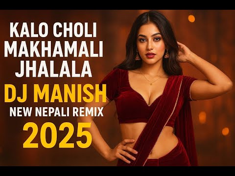 🔥Kalo Choli Makhamali | DJ Manish | New Nepali Song 2025 | Trending Remix