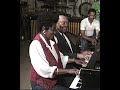 Jeannie Cheatham & Jay McShann Piano Duo; then Sweet Baby Blues Band plays "Blues Like Jay McShann".