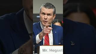Hegseth sounds like a boy reciting lines from a comic book #politicalcommentary