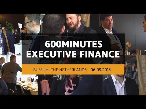 600Minutes Executive Finance 2018 in Bussum, The Netherlands