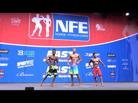 NFE 2015 - MM-karsinta Men's Physique Juniorit - Finaali