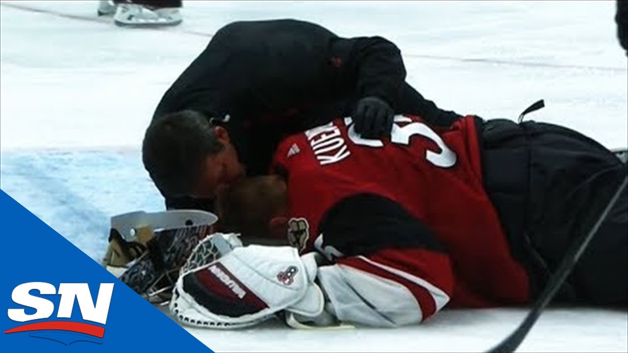 VIDÉO: OUCH...Il se fait crever un oeil à travers son masque...