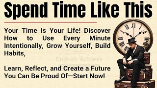 Spend Time Like This ✅ | How to Use Every Minute Wisely & Build a Successful Life 🔥 | Graded Reader