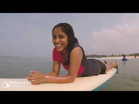 Dr. Satish Kumar and family have a great surfing day at Mantra Surf Club!