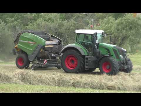 Futterernte heißt Zeitdruck Dabei können Sie sich auf Fendt verlassen Fendt Vario 828 und  Fendt Run