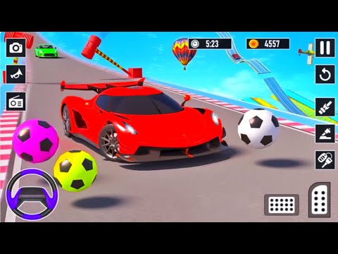 GT Impossible Sport Car Racing 2024 - Mega Ramp Car Stunt Master Simulator - Android GamePlay